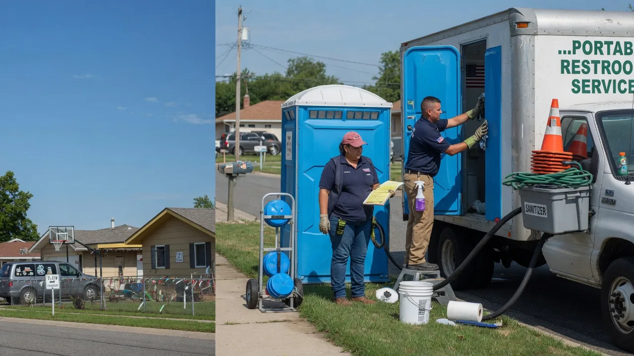 Portable Toilet Rental in Bismarck, MO near me
